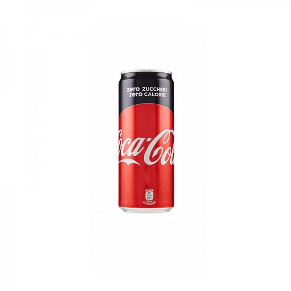 Coca cola zero lattina