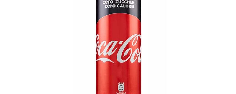 Coca cola zero lattina