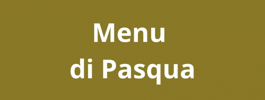 Menu di Pasqua