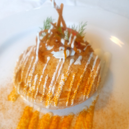 Fagottino guanciale e zucca