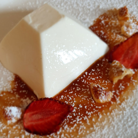 Piramide crema di latte