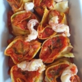 Rotolo pomodoro e gamberi