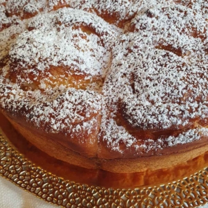 Torta di rose arancia